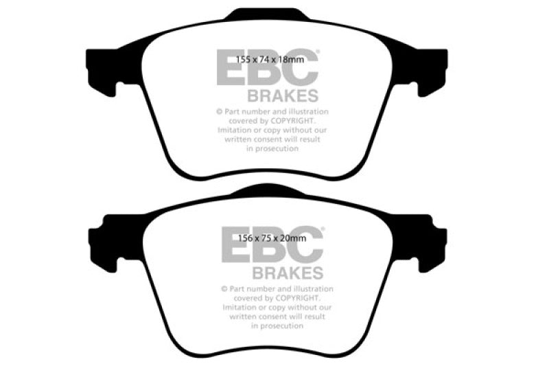 Volvo S60/V60 Polestar (Front Pair) Performance 2-Piece Rotors + Optional Pad Bundle