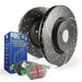 EBC | Rear Greenstuff 2000 Pad and GD Rotor Kit | PN: S10KR1404
