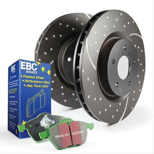 EBC | Rear Greenstuff 2000 Pad and GD Rotor Kit | PN: S10KR1231