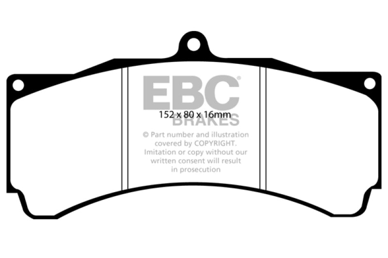 EBC redstuff brake pads fits Brakes