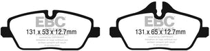 EBC ultimax brake pads front part UD13081 fits 2014 Bmw I3 Electric