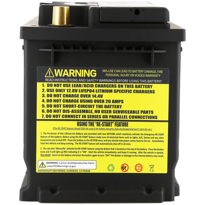 Antigravity Batteries batteries fits Antigravity H6 Group 48 Lithium Car Battery