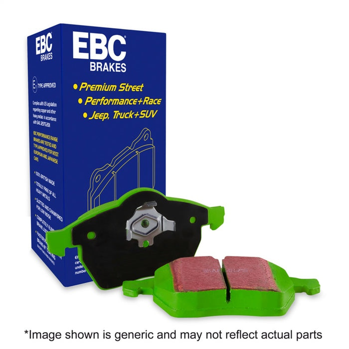 EBC greenstuff brake pads front part DP61791 fits 2006 08 Toyota Rav 4 2 4