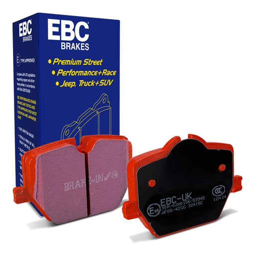 EBC redstuff brake pads rear fits 2019 Toyota Gr Supra W 13 6in