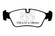 EBC yellowstuff brake pads front fits 1999 02 Bmw Z3 2 5