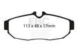 EBC bluestuff brake pads rear fits 2005 10 Ford Mustang 4 0