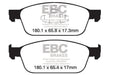 EBC greenstuff brake pads front part DP22145 fits 2012 Ford Focus 2 0 Turbo ST