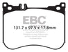 EBC redstuff brake pads front fits 2014 Mercedes Benz S550 4 7 Twin Turbo Amg Sport Pkg