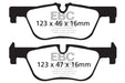 EBC ultimax brake pads rear part UD1613 fits 2014 Bmw 228 Coupe 2 0 Turbo Ate Calipers Ultimax2