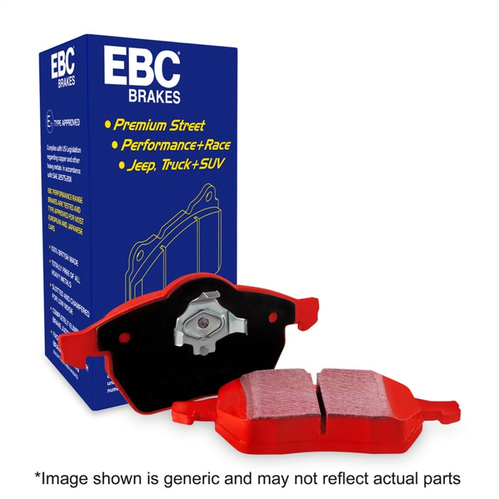 EBC redstuff brake pads rear fits 2012 Subaru Brz 2 0 Solid