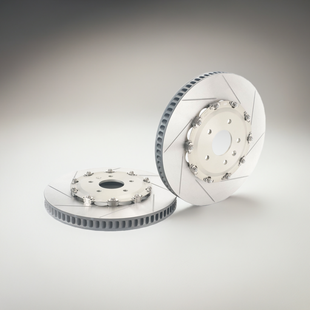 Corvette Z06 (C7) 2-pc Floating Brake Rotors (Front) — Alcon Brake Kits
