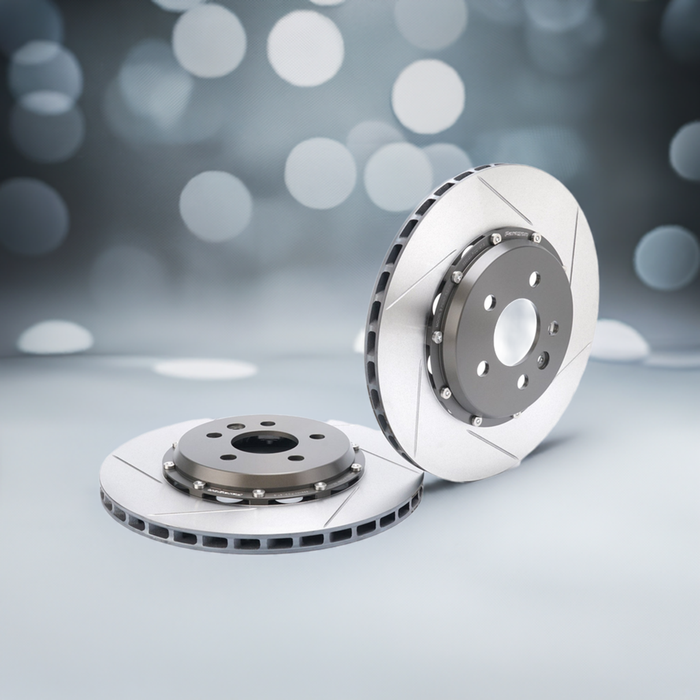 Tesla Model 3 AWD Performance (Rear) Performance 2-Piece Rotor and Brake Pad Package