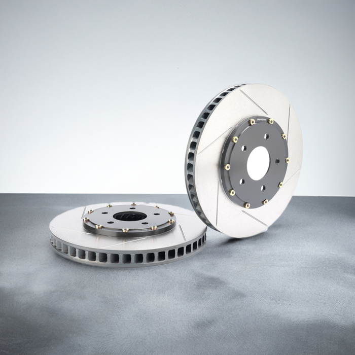 Mitsubishi Lancer Evolution 5-9 (Front) Performance 2-Piece Rotor and Brake Pad Package