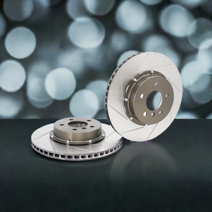 Machine Performance Brake Rotor M Performance / M Sport 345mm 2-pc brake rotors (rear) — Alcon Brake Kits