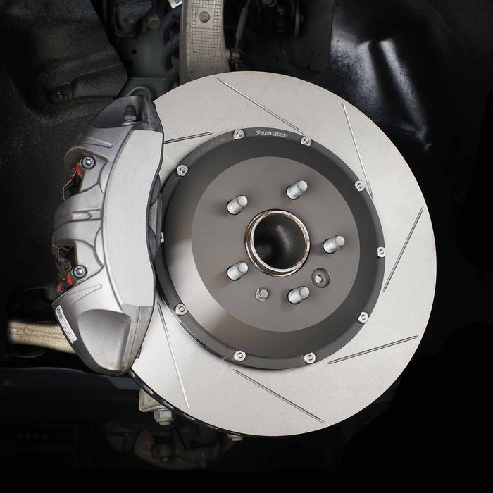Tesla Model 3 AWD Performance / Model Y - Larger Rotor (Front) Performance 2-Piece Rotor and Brake Pad Package