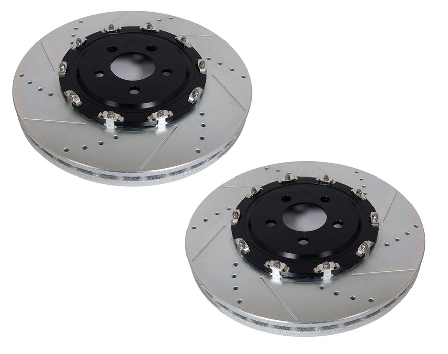 Drilled and Slotted Front Rotors for 15-20 Dodge Challenger/Charger